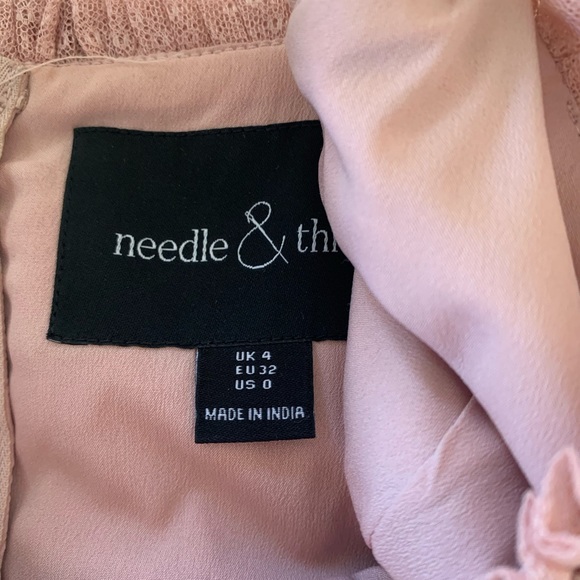 Needle & Thread Clayborne Dress pink size 0 and 6 - Picture 9 of 10